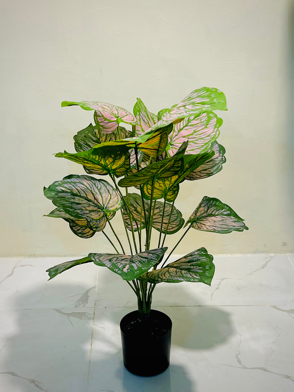 🌸 Pink & Green Elegant Decorative Plant